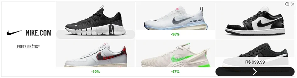 banner nike